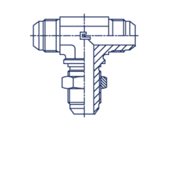 Соединение PTD JIC 3/4" CAST