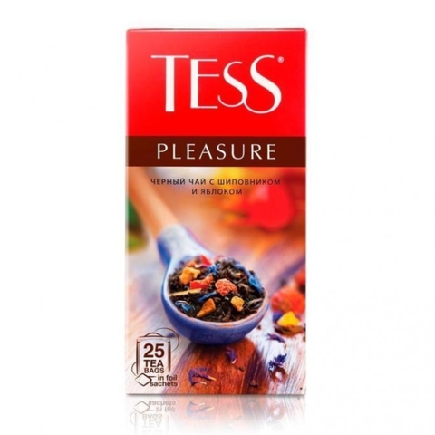 Чай TESS Pleasure 25*1,5 г п/пак РОССИЯ