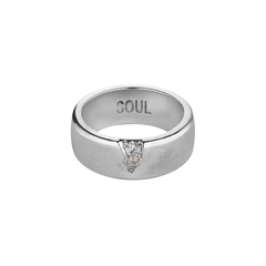 Кольцо Crystal Soul White