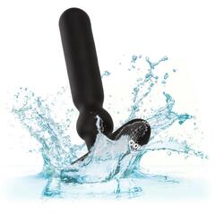 Черный анальный вибростимулятор Rechargeable Large Anal-T - 15 см. - 