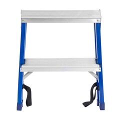 63-0-122 Стремянка стальная комбинированная, двухсторонняя, 2 ступени (РемоКолор)