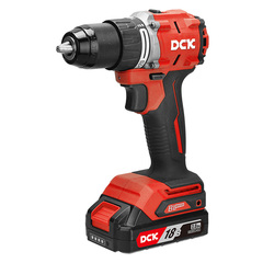 DCK (KDJZ2060i) Дрель-шуруповерт аккумуляторная бесщеточная ударная 18В, 60Нм, 2*2А/ч кейс