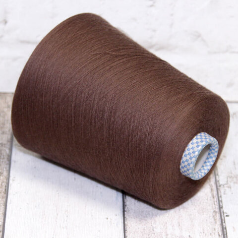 Хлопок с кашемиром (10%) CARIAGGI BELIZE CASHMERE 2/80 коричневый