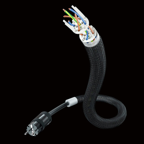 Inakustik Referenz Mains Cable, AC-2404 AIR, SHUKO - C15 HQ