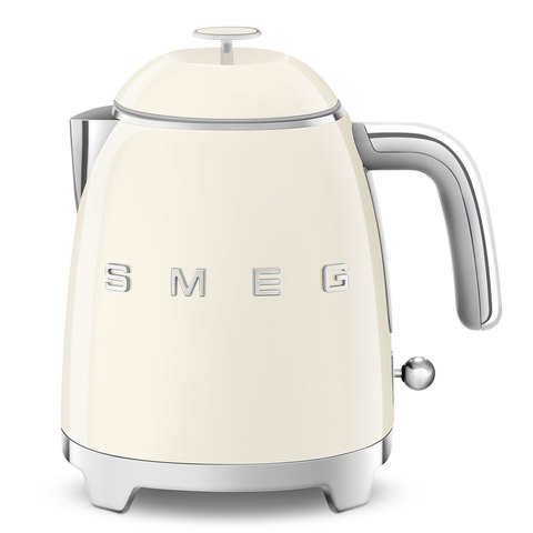 Чайник мини 0.8л Smeg Стиль 50-х годов кремовый