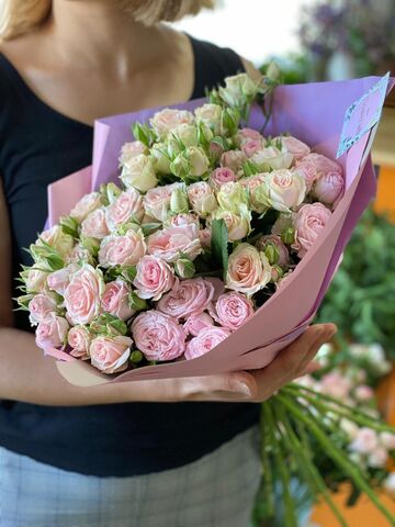 Pink Spray Roses