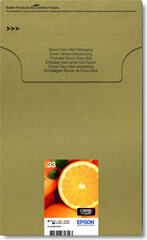 Epson Oranges C13T33374510 струйный картридж Подлинный Черный, Голубой, Пурпурный, Фото черный, Желтый 1 шт