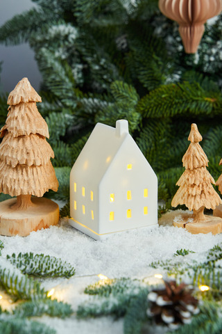 Домик-подсвечник 