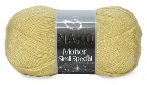 Пряжа Nako Mohair Simli Special 5292 липа (уп.5 мотков)