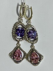 Медина (серьги  из серебра)