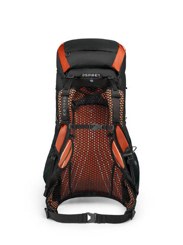 Картинка рюкзак туристический Osprey exos 48 Blaze Black - 2