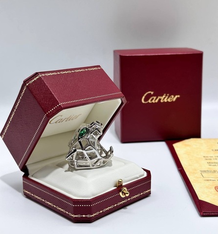 Кольцо белое пантера VGOLD PANTHÈRE DE CARTIER