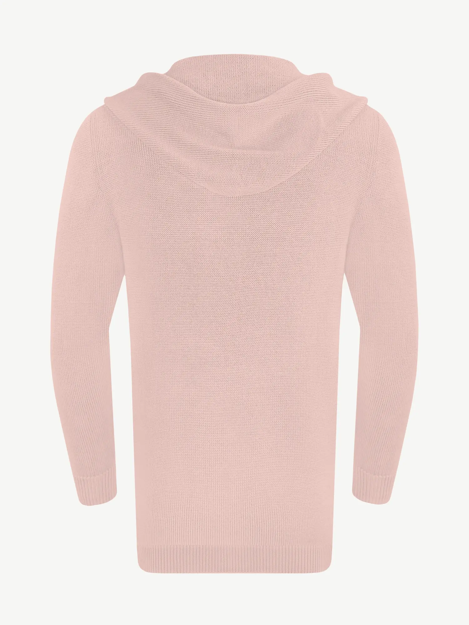 Кардиган с капюшоном из мягкой шерсти