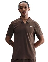 Теннисное поло Nike Court Dri-Fit Advantage Slam - baroque brown