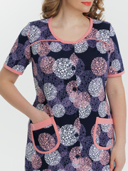 4728 Халат на пуговицах