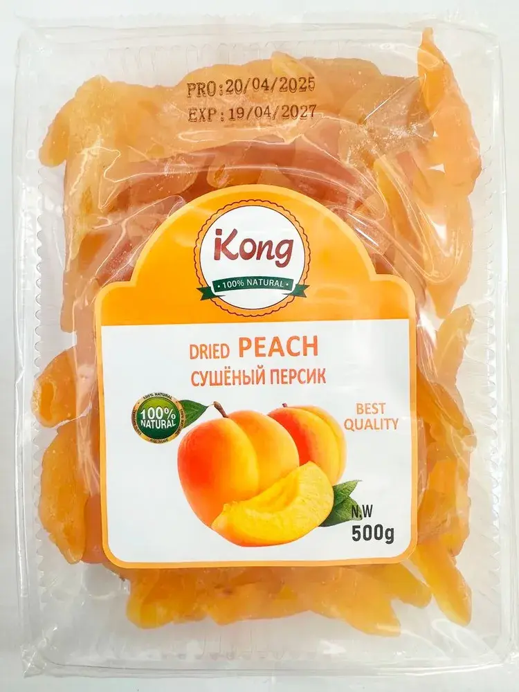 Персик сушёный (Вьетнам) 500 гр. Персик сушёный (Вьетнам) 500 гр.