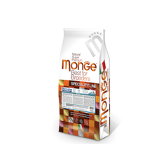 Сухой корм для взрослых собак всех пород с лососем и тунцом Monge Dog PFB Speciality Hypo 15кг