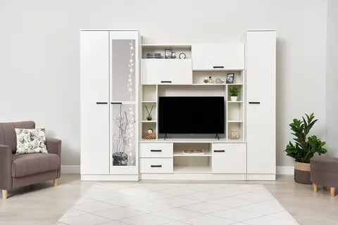 гостиная МАРТА-11 (белый) 2,7 м (Эра)