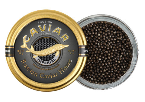 Икра черная осетровая "Империал", 57г