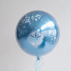 Сет гелиевых шаров Зимняя Сказка со Снегурочкой