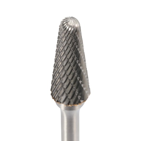 Бор-фреза твердосплавная L(KEL) 8,0x20x60x6мм HM H-Tools 116234HT