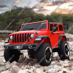 Детский электромобиль "LT -918" красный, стандартная коплектация