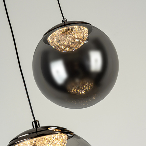 Подвесной светодиодный светильник Modelux ML.2338.3R BK