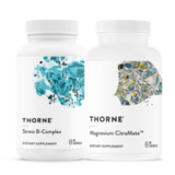Комплект для борьбы со стрессом: Magnesium CitraMate + Stress B-Complex, Thorne Research 1