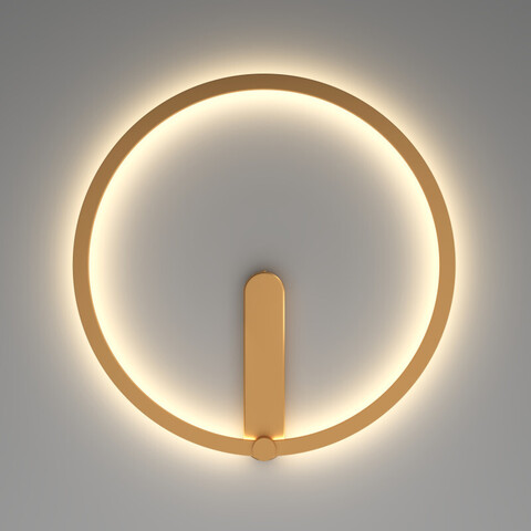 Настенный светодиодный светильник Denkirs Round DK5035-SG