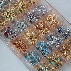 Подвеска Сердце с розовым фианитом, 12*8 мм, родий, П310