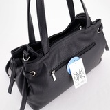 Сумка Саломея 505 канадский черный + тиснение