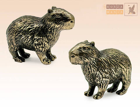 фигурка Капибара стоит малая