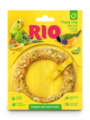 Rio лакомство - игрушка веселое колечко для волнистых попугаев 80 гр