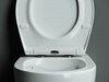 Ceramica Nova Pearl CN8001 Подвесной унитаз c ультра тонким сидением с функцией плавного закрытия, цвет: белый