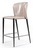 Стул полубарный Albert кожа цвет капучино