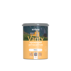 Антисептик кроющий KRONA VANTY база С 0,75 л
