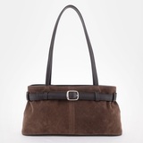 Сумка Саломея 216 эко-замша шоколад