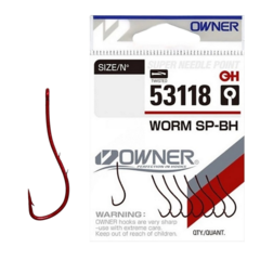 53118 № 8 Крючки OWNER WORM SP-BH продажа / от 5 уп.