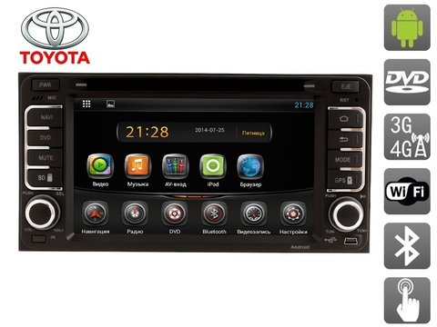 Штатное головное устройство для Toyota Universal AVIS Electronics AVS062AN (#789) на Android