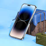 Защитное стекло 9D на весь экран 0.4 мм 4H HOCO A34 для iPhone 14 Pro Max (6.7") / 15 Plus (6.7") (Черная рамка)