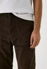 Брюки Alpha Industries CORDUROY FATIGUE PANT Chocolate (Коричневый)