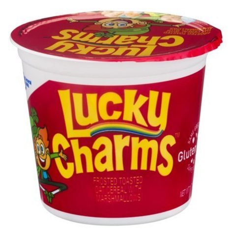 Готовый завтрак Lucky Charms с маршмеллоу в стакане 48 гр