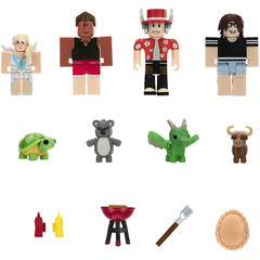 Роблокс Коллекция Знаменитостей Усынови Меня: Барбекю на Заднем Дворе