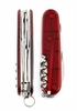 Нож Victorinox Climber Luzern, 91 мм, 14 функций, полупрозрачный красный (подар. упак.)