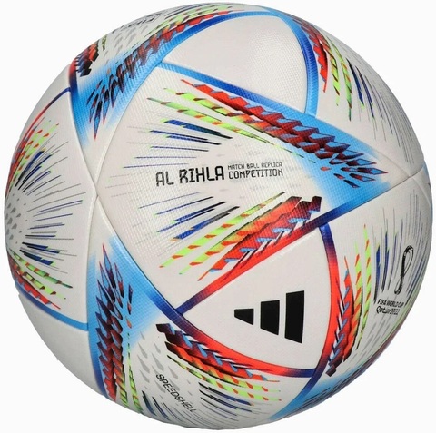 Мяч футбольный Adidas WC22 Rihla Competition FIFA QUALITY PRO Replica