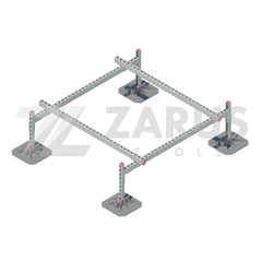 Рама кровельная для климатического оборудования 1300х1500мм (до 500кг)