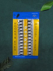 Крючки пришивные №3, р. 15*10 мм