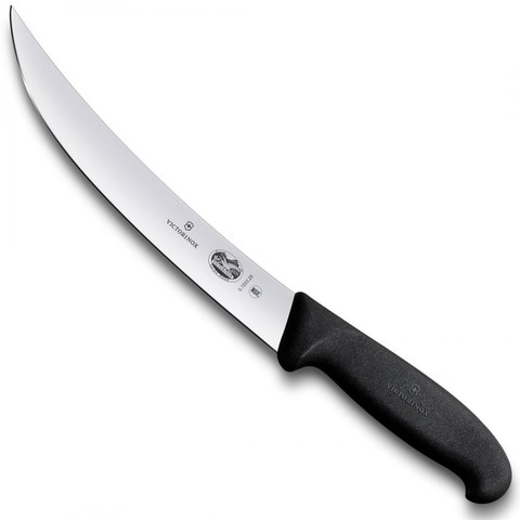 Нож Victorinox разделочный (5.7203.25) лезвие изогнутое 25 см