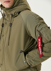 Парка Alpha Industries N-2B Altitude Sage Green (Зеленая)