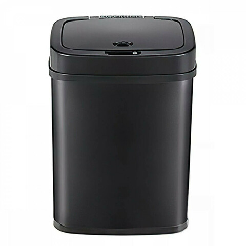 Ведро Xiaomi Ninestars Stainless steel Sensor Trash Can, 12 л черный